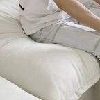 Canapé moderne et confortable nuage, canapé sectionnel minimaliste en duvet, housses de coussin amovibles