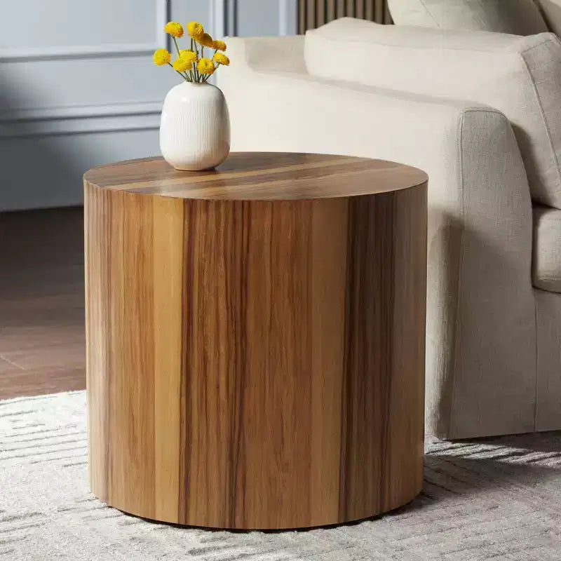 Table d'appoint marron large Crestview Collection Limba 23 1/4