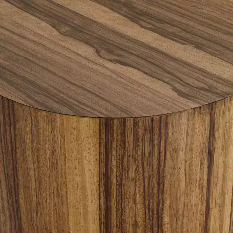 Table d'appoint marron large Crestview Collection Limba 23 1/4