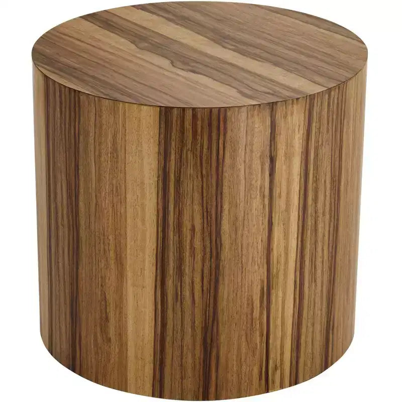 Table d'appoint marron large Crestview Collection Limba 23 1/4