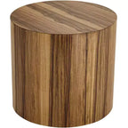 Table d'appoint marron large Crestview Collection Limba 23 1/4