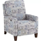 Kensington Hill Gulls Point Sky 27 1/2 Wide Blue 3-Way Power Recliner