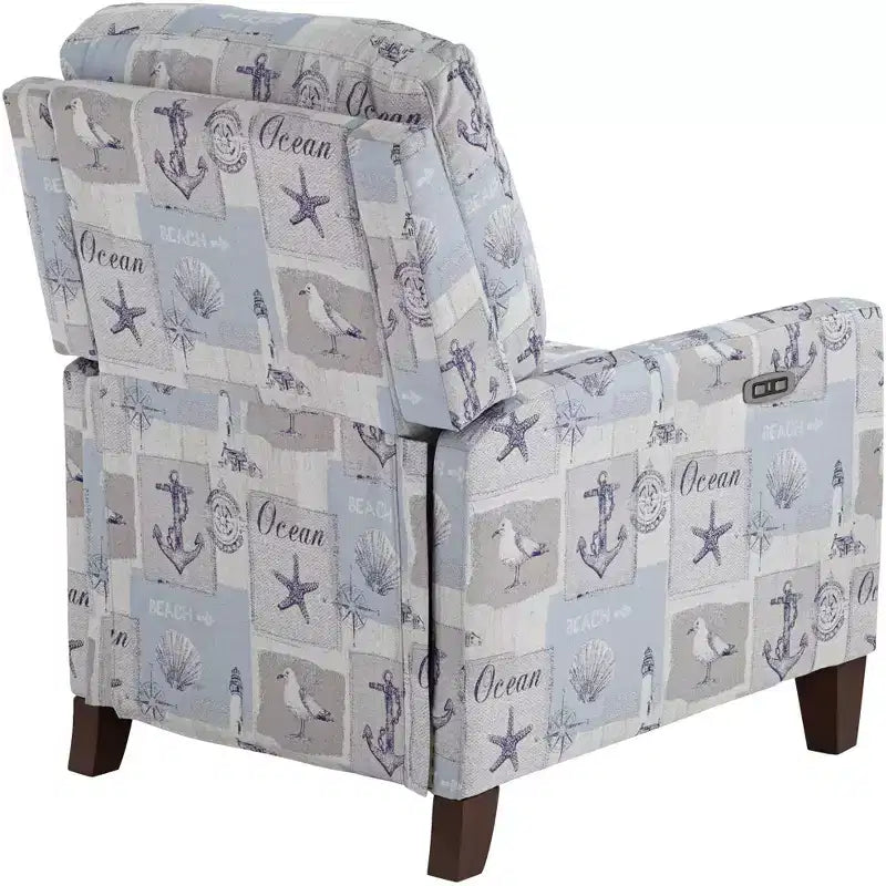Fauteuil inclinable électrique 3 positions Kensington Hill Gulls Point Sky 27 1/2 po de largeur bleu