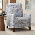 Fauteuil inclinable électrique 3 positions Kensington Hill Gulls Point Sky 27 1/2 po de largeur bleu