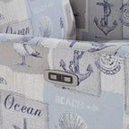 Fauteuil inclinable électrique 3 positions Kensington Hill Gulls Point Sky 27 1/2 po de largeur bleu