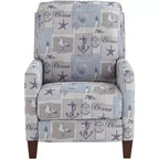 Fauteuil inclinable électrique 3 positions Kensington Hill Gulls Point Sky 27 1/2 po de largeur bleu