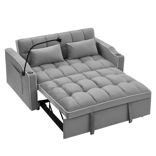 Canapé-lit polyvalent pliable de 140 cm en 3 longueurs