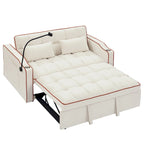 Canapé-lit polyvalent pliable de 140 cm en 3 longueurs