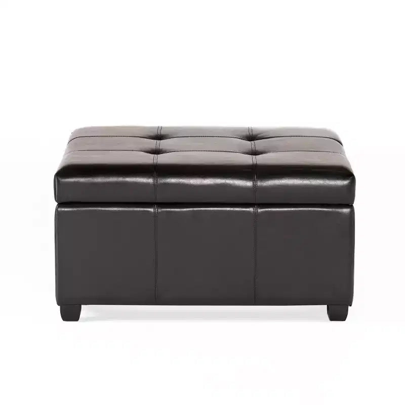 Christopher Knight Home Carlsbad - Pouf de rangement contemporain capitonné