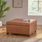 Christopher Knight Home Carlsbad - Pouf de rangement contemporain capitonné