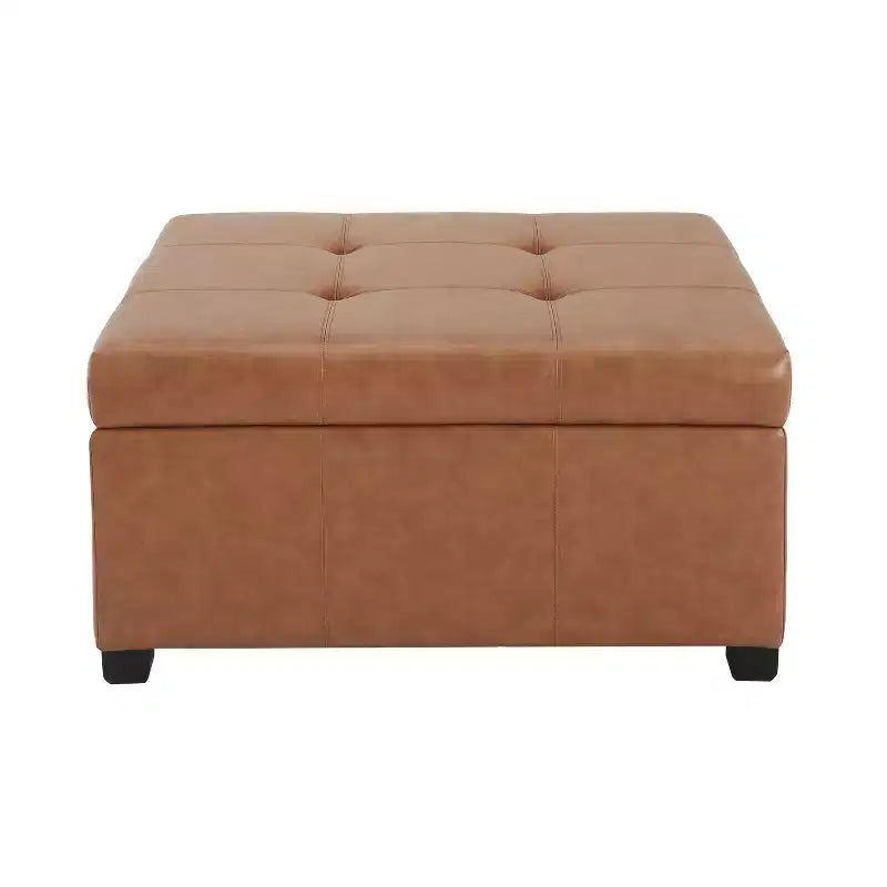 Christopher Knight Home Carlsbad - Pouf de rangement contemporain capitonné