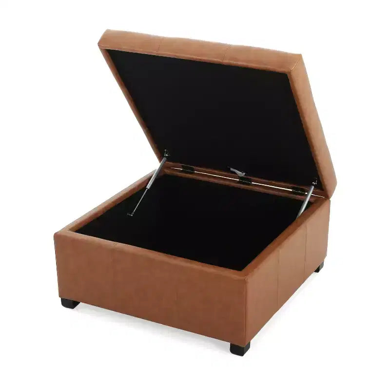 Christopher Knight Home Carlsbad - Pouf de rangement contemporain capitonné