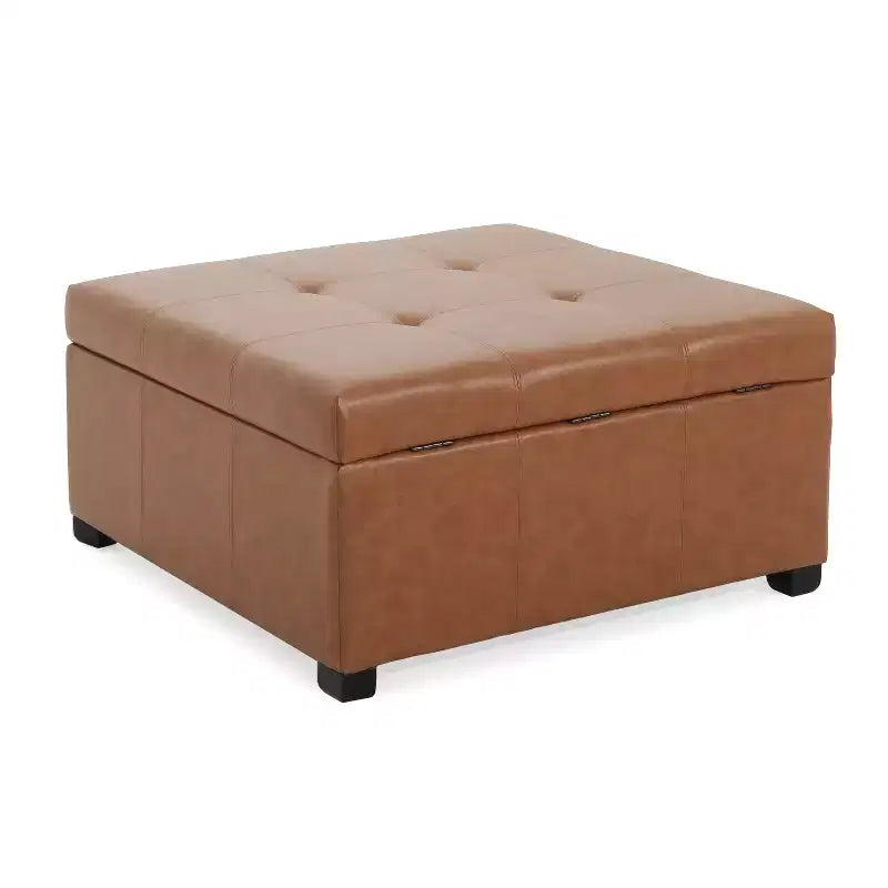 Christopher Knight Home Carlsbad - Pouf de rangement contemporain capitonné