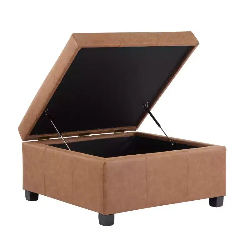 Christopher Knight Home Carlsbad - Pouf de rangement contemporain capitonné