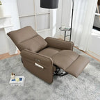 Fauteuil inclinable pivotant et berçant MERAX 270 avec ports USB