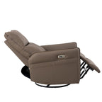 Fauteuil inclinable pivotant et berçant MERAX 270 avec ports USB