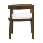 Chaises de salle à manger GDFStudio Vande en bois tapissé de tissu (lot de 2)