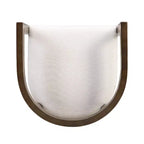 Chaises de salle à manger GDFStudio Vande en bois tapissé de tissu (lot de 2)