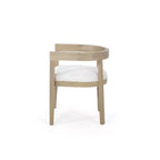 Chaises de salle à manger GDFStudio Vande en bois tapissé de tissu (lot de 2)