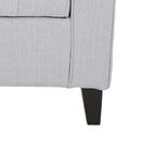 Banc de rangement capitonné moderne et élégant avec plateau relevable