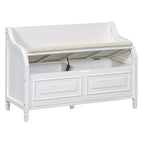 Banc de rangement multifonctionnel pour entrée