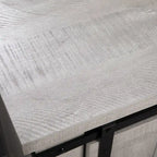 Meuble TV compact de 32 po avec porte de grange, pour téléviseurs jusqu'à 40 po de largeur