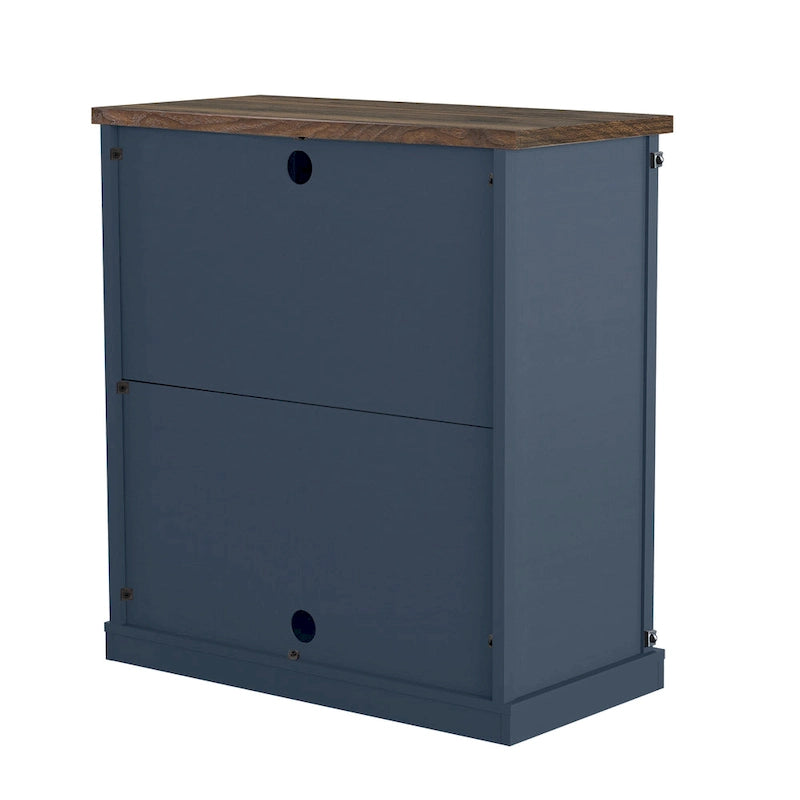 Meuble TV compact de 32 po avec porte de grange, pour téléviseurs jusqu'à 40 po de largeur