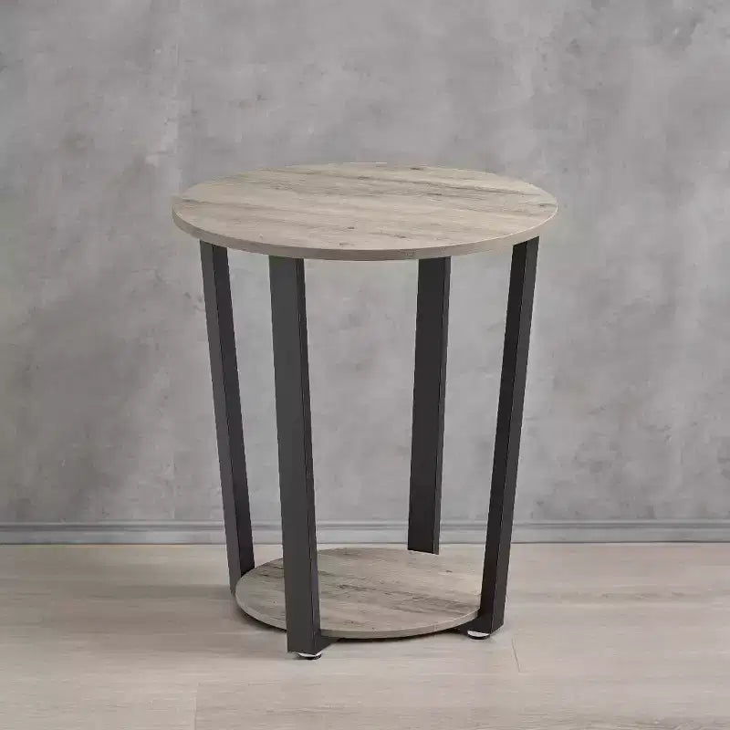 Table d'appoint ronde pour salon, tables d'appoint de salon, table d'appoint en bois de salon, tables d'appoint rustiques de ferme
