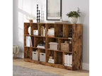Bibliothèque Cubes, Meuble de Rangement Autonome avec 8 Compartiments Ouverts