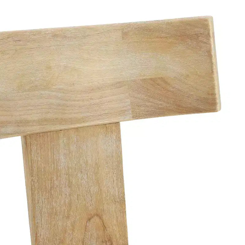 Christopher Knight Home Chaise de salle à manger Senna en tissu rembourré et bois d'hévéa (lot de 2)
