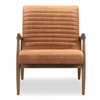 Fauteuil Rowan Poly & Bark - Cuir véritable italien pleine fleur