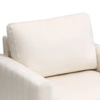 Fauteuil club capitonné - Fauteuil d'appoint en velours - Fauteuil de salon confortable - Voir photo