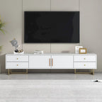 Meuble TV moderne de 65+ pouces avec rangement pour salon