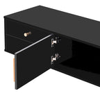 Meuble TV moderne de 65+ pouces avec rangement pour salon
