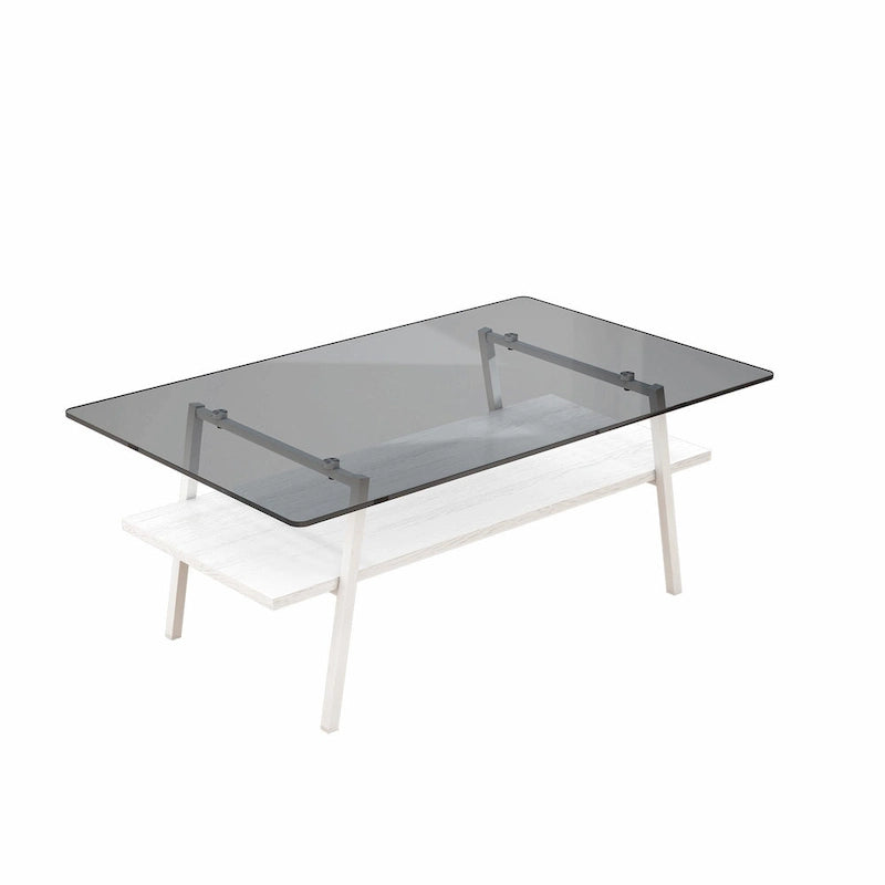 38,58 Table basse rectangulaire au design moderne