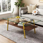 38,58 Table basse rectangulaire au design moderne