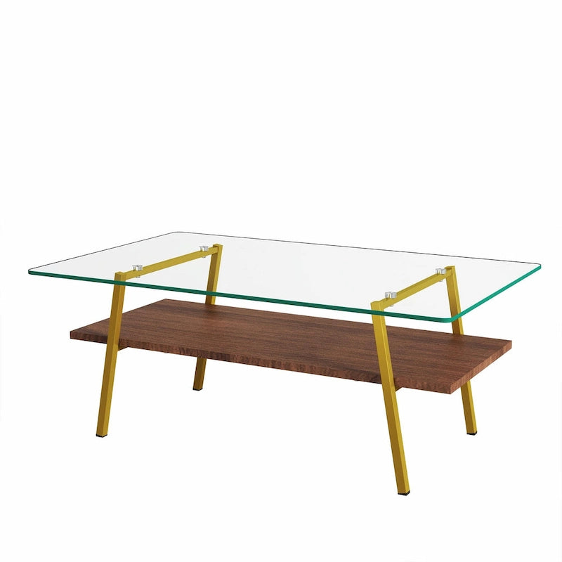 38,58 Table basse rectangulaire au design moderne