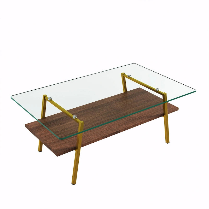 38,58 Table basse rectangulaire au design moderne