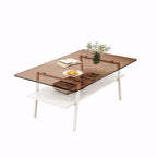 38,58 Table basse rectangulaire au design moderne
