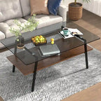 38,58 Table basse rectangulaire au design moderne
