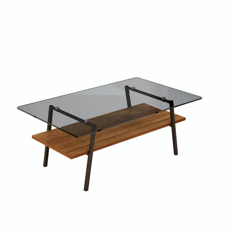 38,58 Table basse rectangulaire au design moderne