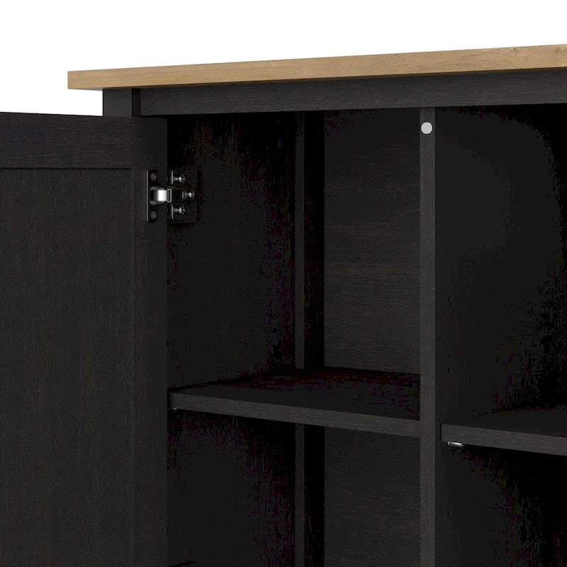 Meuble TV haut Mayfield 48W, console multimédia.