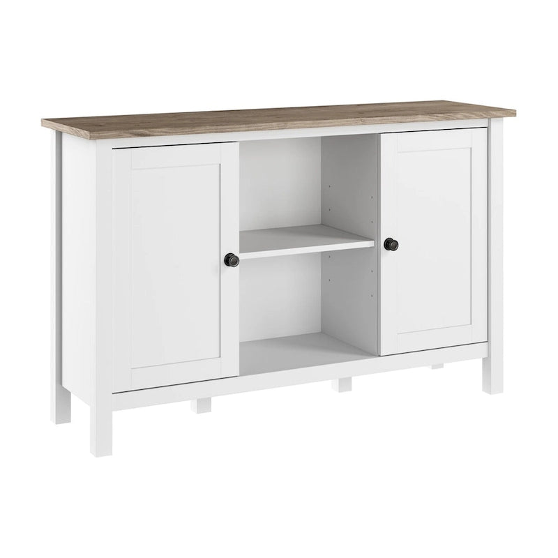 Meuble TV haut Mayfield 48W, console multimédia.