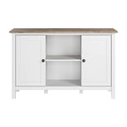 Meuble TV haut Mayfield 48W, console multimédia.