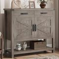 Console d'entrée de ferme avec armoire à 2 portes et 2 tiroirs