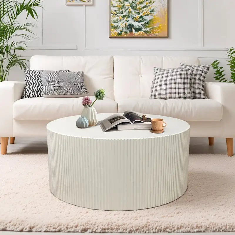 Table basse ronde moderne