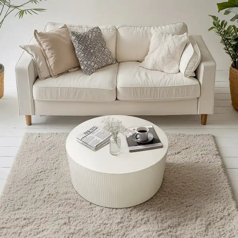 Table basse ronde moderne