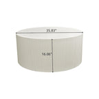 Table basse ronde moderne