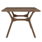 Table de salle à manger rectangulaire Nadine Mid-Century en noyer foncé par iNSPIRE Q Modern