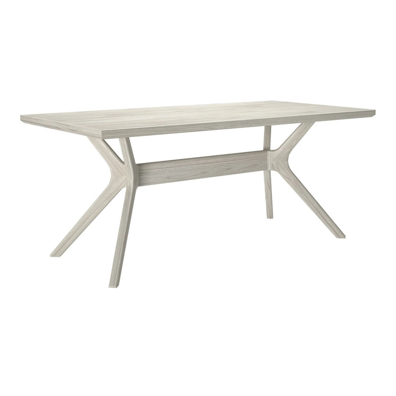 Table à manger rectangulaire Plank and Beam Verso avec pieds croisés - 72